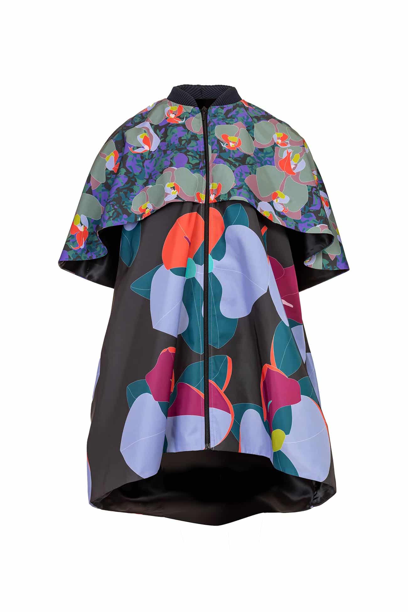 Waterproof Polyester mid - lenght cloak