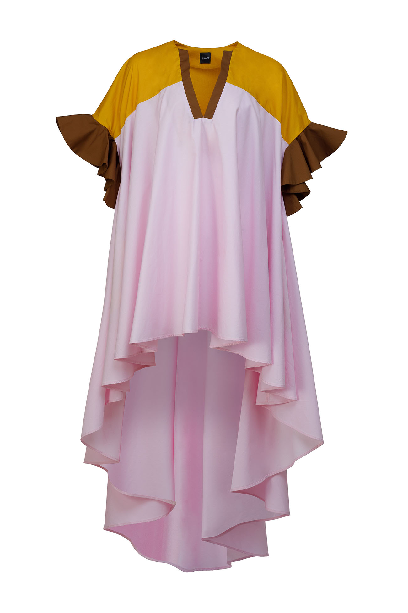 Dramatic cotton dress